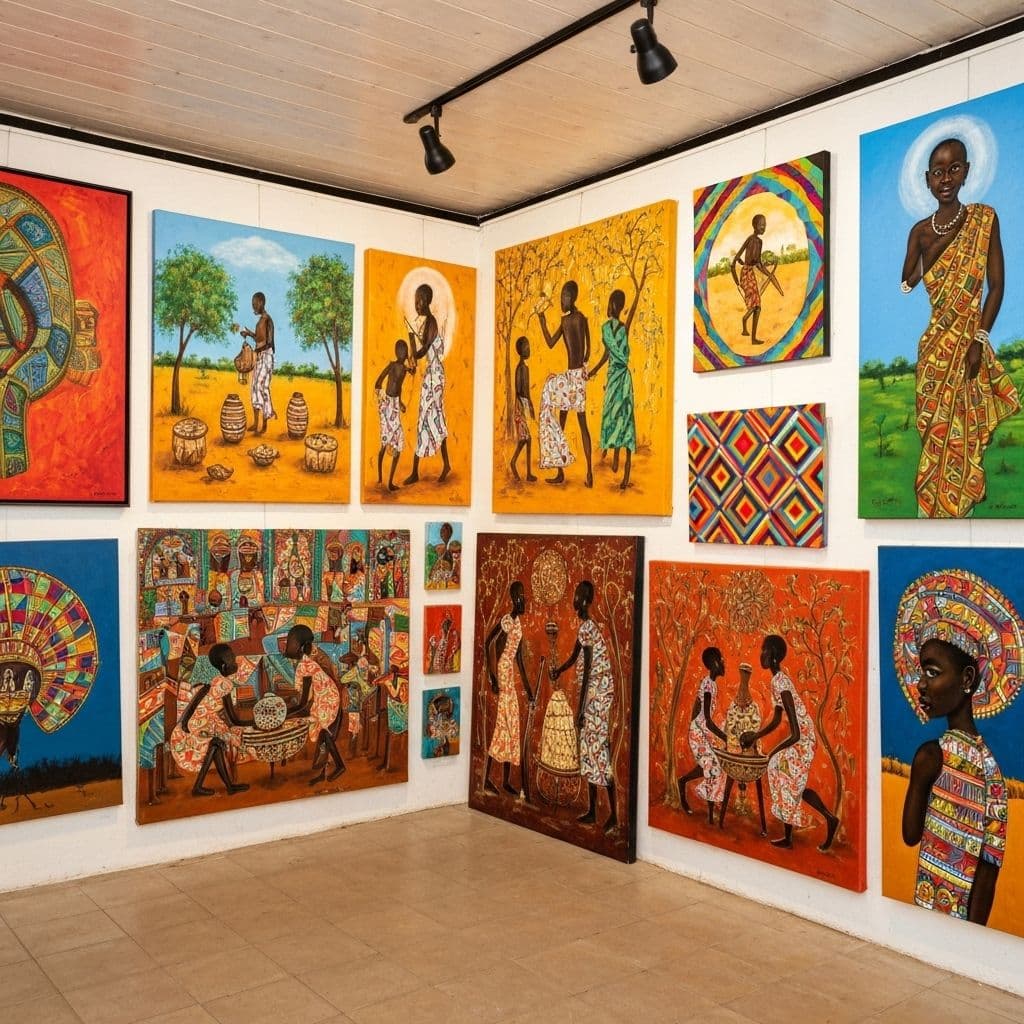 African art gallery